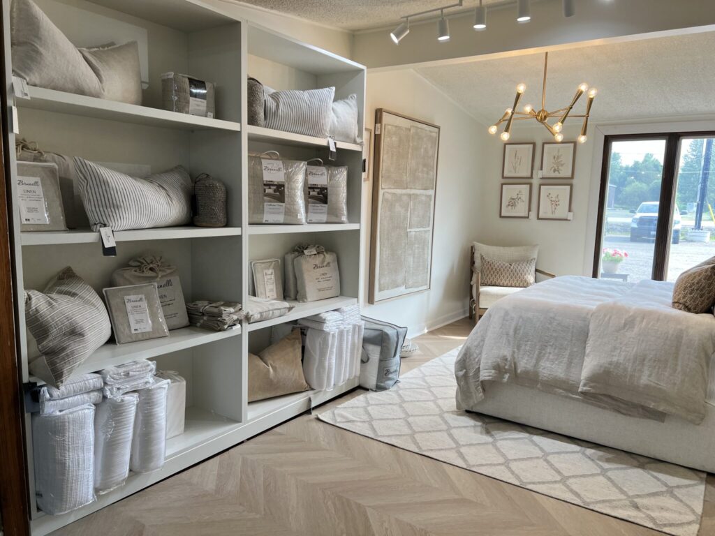 In-showroom design studio at Rugaroo Flooring with expert guidance and creative solutions