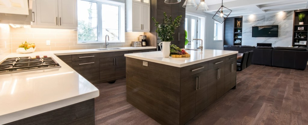 Fuzion Hardwood Flooring in Antique Pewter